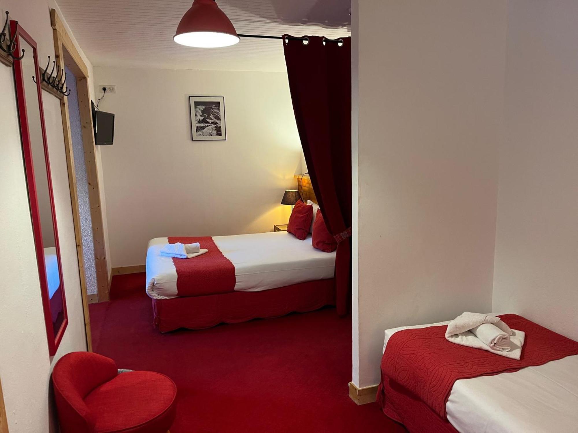 Hotel Valentin Pied Des Pistes 레두잘프 외부 사진